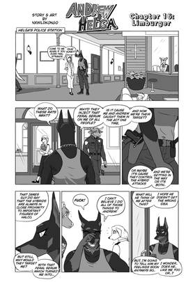 Read Andrew & Helga (A furry x human comic)  17 Page 1 in English