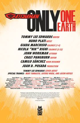 Read Gatchaman: Only One Earth  3 Page 2 in English