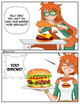 Read A Million Bajillion Hamburgers!  1 Page 3 in English