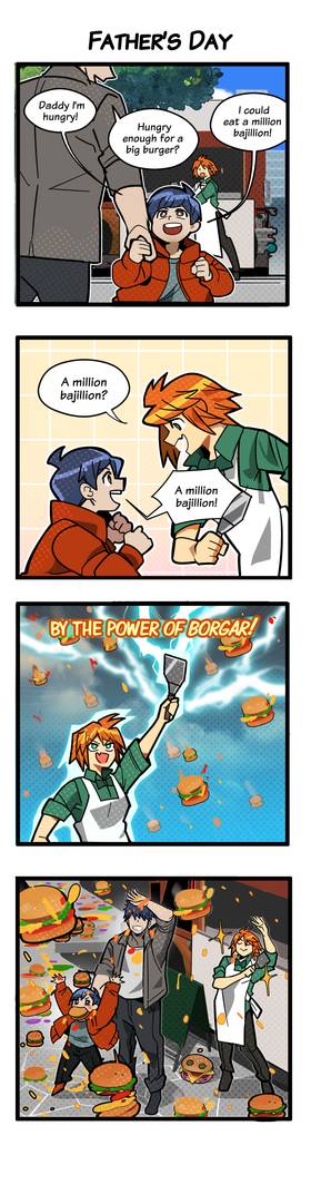 Read A Million Bajillion Hamburgers!  3 Page 2 in English