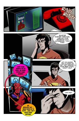 Read Sinister Support Services  1 Page 9 in English