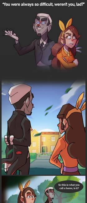 “You were always so difficult, weren’t you, lad?” CH1