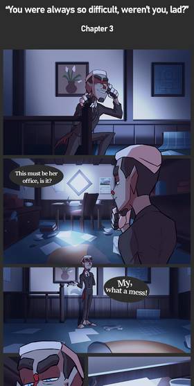 “You were always so difficult, weren’t you, lad?” CH3
