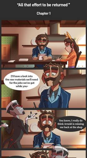 "All that effort to be returned" CH1