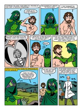 Read The Mystical Emerald-Man (Volume 2)  10 Page 9 in English