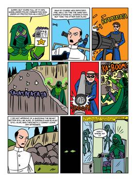 Read The Mystical Emerald-Man (Volume 2)  10 Page 10 in English