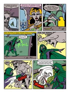 Read The Mystical Emerald-Man (Volume 2)  7 Page 9 in English