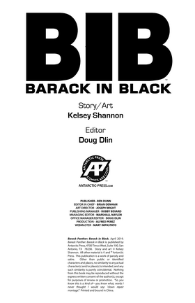 Read Barack Panther: Barack in Black  1 Page 2 in English