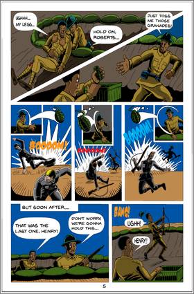 Read Heroes in Darkness presents; Smackdown in the Argonne, The Henry Johnson story  1 Page 7 in English