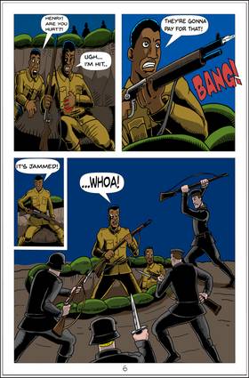 Read Heroes in Darkness presents; Smackdown in the Argonne, The Henry Johnson story  1 Page 8 in English