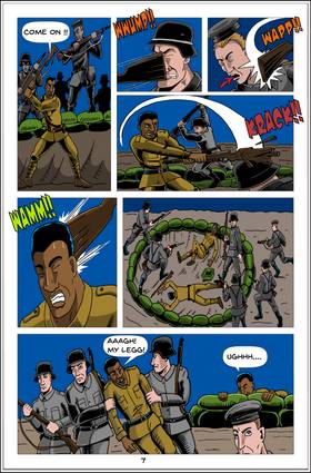 Read Heroes in Darkness presents; Smackdown in the Argonne, The Henry Johnson story  1 Page 9 in English