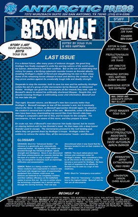 Read Beowulf (Antarctic Press)  3 Page 2 in English