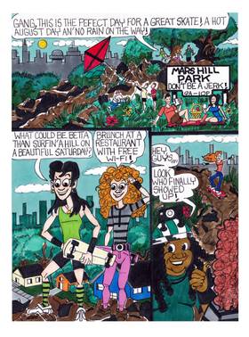 Read CIRCO CITY RANDY ANDY AND THE GREAT SKATE  1 Page 9 in English