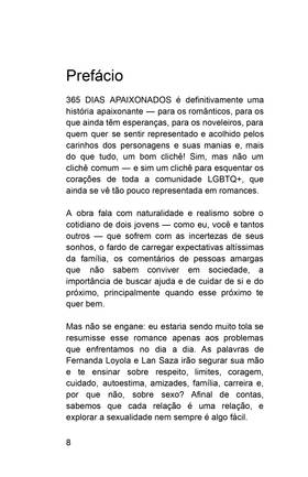 Read 365 dias apaixonado  1 Page 8 in Brazilian Portuguese