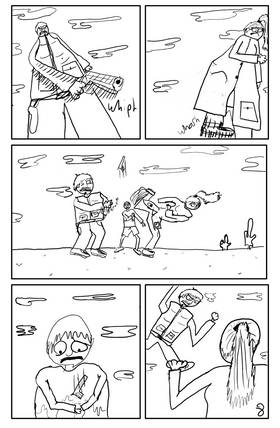 Read On The Fence  1 Page 9 in English