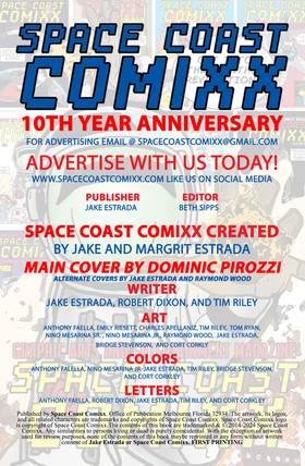 Read Space Coast Comixx 10th Year Anniversary Issue   1 Page 2 in English