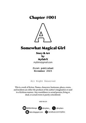Read A Somewhat Magical Girl  1 Page 3 in English