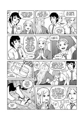 Read A Somewhat Magical Girl  2 Page 9 in English