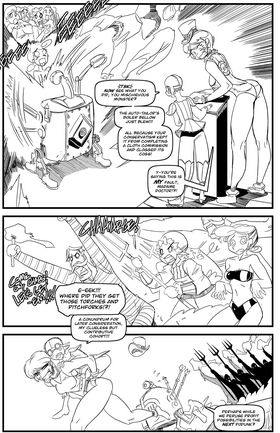 Read Dr. Frankensteam's Monster  1 Page 8 in English