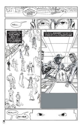 Read GALAXY MEMORIAL PARK Volume One Ashcan!  1 Page 9 in English