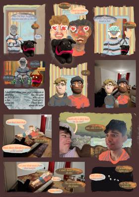 Read Night of the Air BnB: A Bachelor's Den  1 Page 3 in English