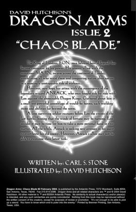 Read Dragon Arms Chaos Blade  2 Page 2 in English