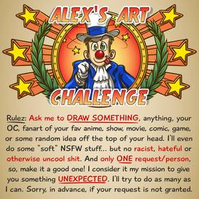 Read Alex's Art Chalenge  5 Page 1 in English