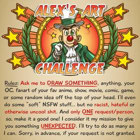 Read Alex's Art Chalenge  3 Page 1 in English