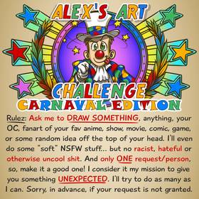 Read Alex's Art Chalenge  6 Page 1 in English