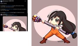 Read Alex's Art Chalenge  9 Page 4 in English