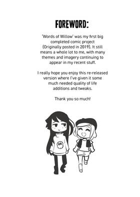 Read Words of Willow  1 Page 2 in English