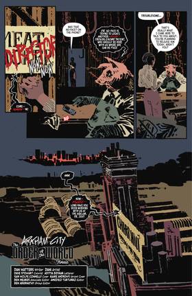 Read Arkham City: The Order of the World (2021-)  7 Page 3 in English