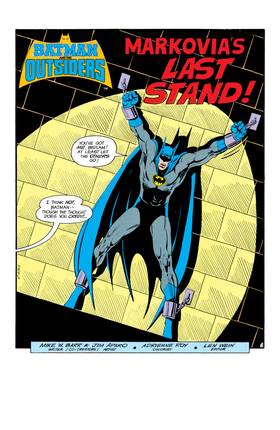 Read Batman and the Outsiders (1983-)  6 Page 2 in English
