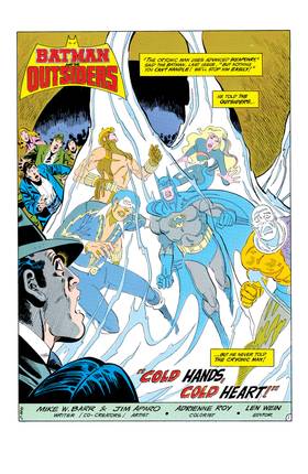 Read Batman and the Outsiders (1983-)  11 Page 2 in English