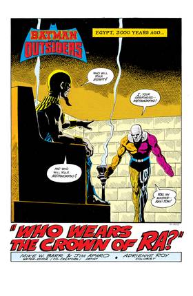 Read Batman and the Outsiders (1983-)  19 Page 2 in English