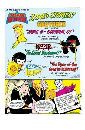 Read Batman and the Outsiders (1983-)  22 Page 2 in English