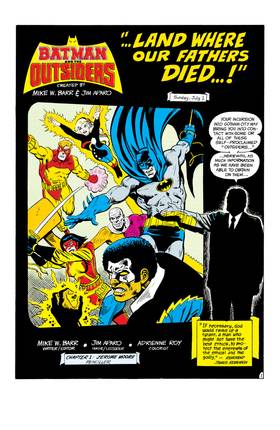 Read Batman and the Outsiders (1983-)  34 Page 2 in English