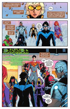 Read Titans (2023-)  34 Page 3 in English