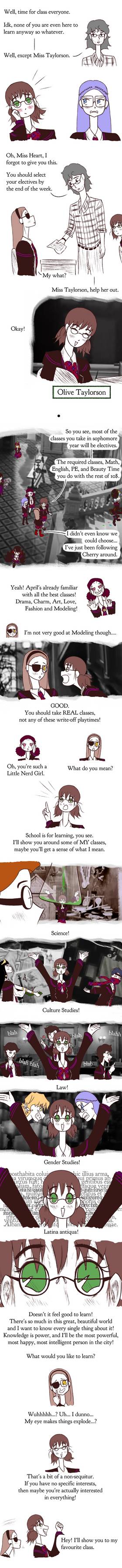 The Little Nerd Girl