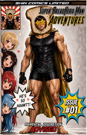 Read Super Bread Hero Man  1 Page 1 in English