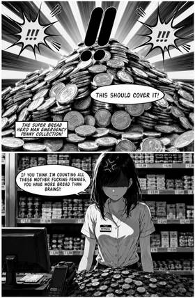 Read Super Bread Hero Man  3 Page 10 in English