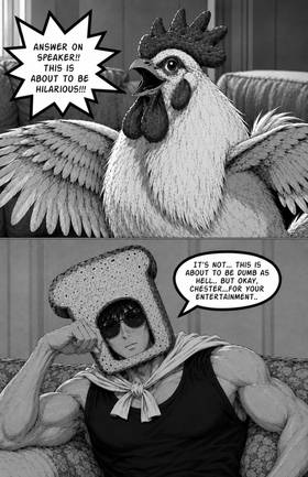 Read Super Bread Hero Man  6 Page 10 in English