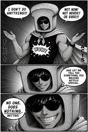 Read Super Bread Hero Man  1 Page 1 in English