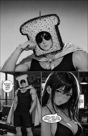 Read Super Bread Hero Man  4 Page 6 in English