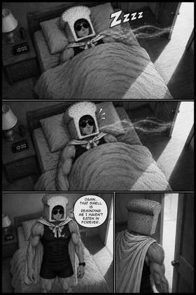 Read Super Bread Hero Man  12 Page 3 in English
