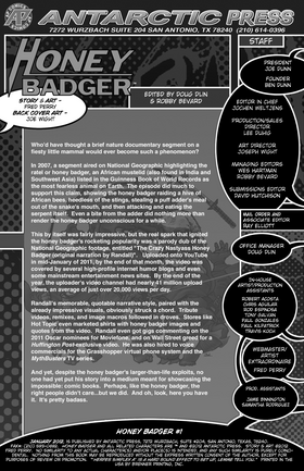 Read Honey Badger  1 Page 2 in English