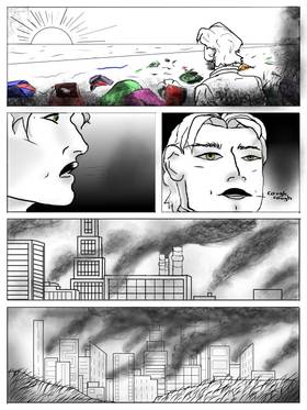 Read Environmental Comic Pages for School Project  2 Page 1 in English