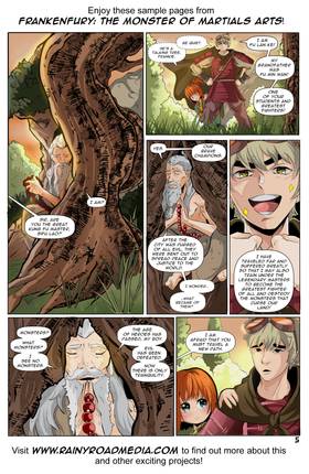 Read FrankenFury: The Monster of Martial Arts!  1 Page 2 in English