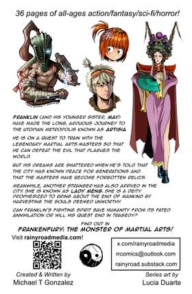 Read FrankenFury: The Monster of Martial Arts!  1 Page 8 in English