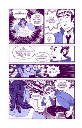 Read Ollie Max and the Order of the Fang!  7 Page 5 in English